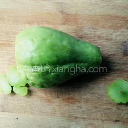 吃炒佛手瓜打掉皮吗,去皮与否，美味依旧